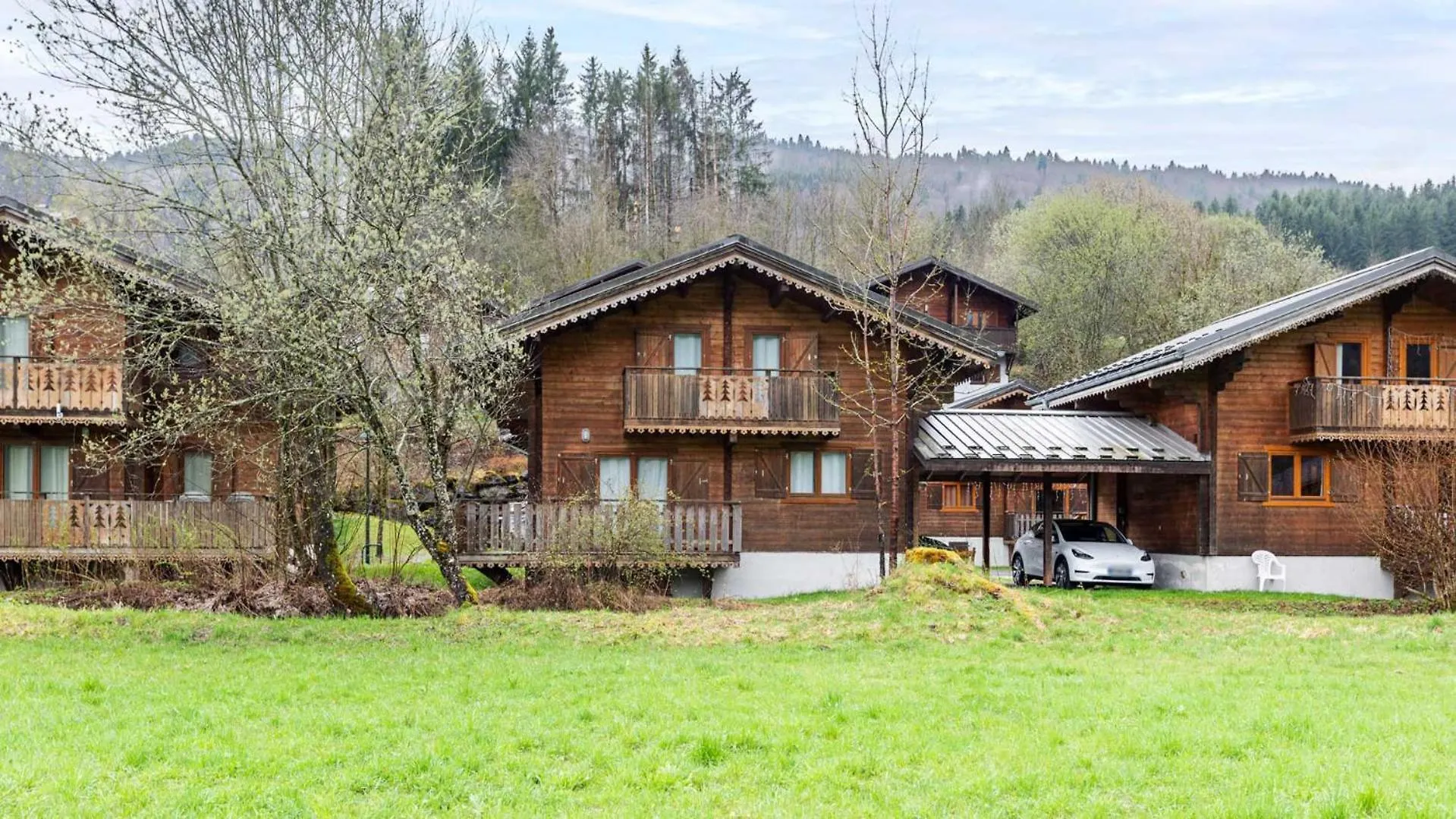 Bois De Champelle -7- Magnifique Chalet 8 Pers モリヨン